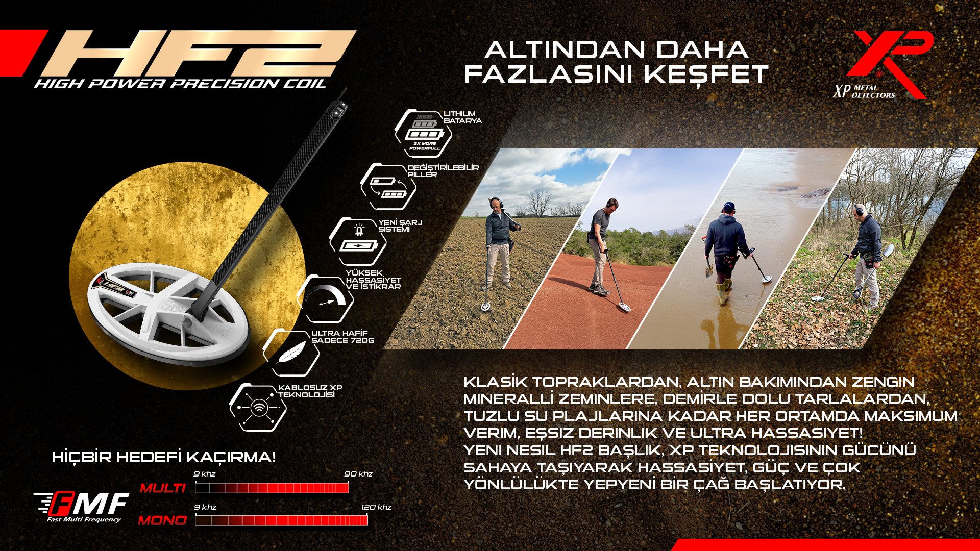 XP Deus II HF2 başlık banner