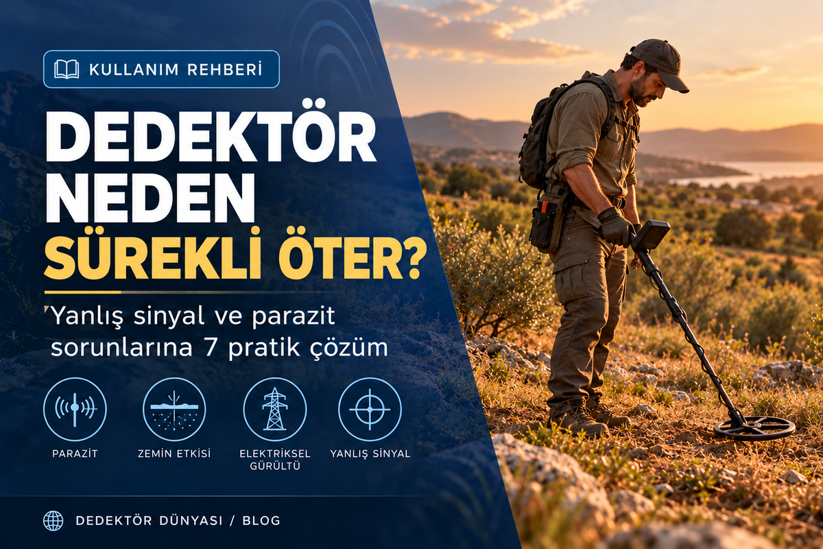 Dedektör Neden Sürekli Öter? Yanlış Sinyal ve Parazit Çözümleri