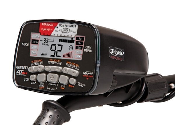 Garrett AT MAX Dedektör (8.5''X11'' Başlık + MS-3 Kablosuz Kulaklık İle)