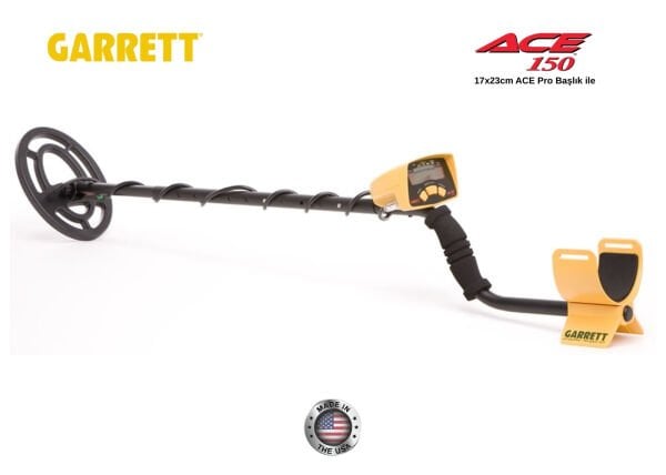 Garrett ACE 150 Dedektör (6.5X9''PRO Başlıklı)
