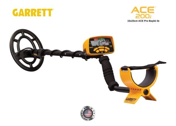 Garrett ACE 200İ Dedektör (6X9'' PRO Başlıkla)