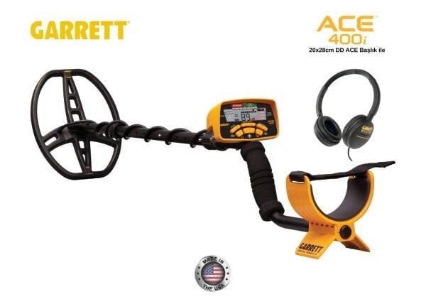Garrett ACE 400İ Dedektör (8.5X11'' DD Başlıkla)