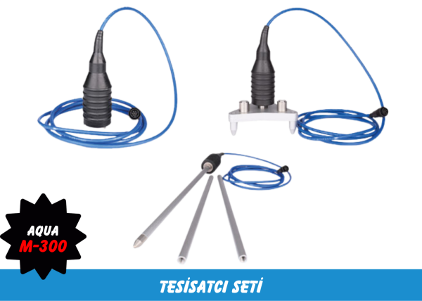 Fast Aqua M300 Su Kaçak Tespit Cihazı (İç Mekan Dinleme Seti-Tesisatcı Özel Set)