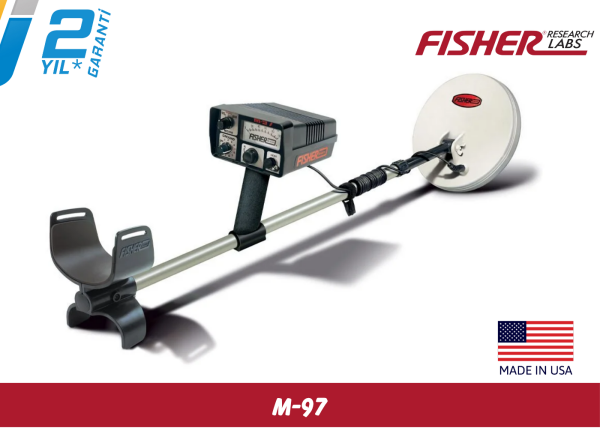 Fisher M97 Vana, Menhol, Buşakle ve Rögar Kapağı Tespit Dedektörü