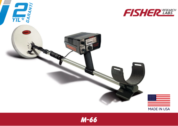 Fisher M66Vana, Menhol, Buşakle ve Rögar Kapağı Tespit Dedektörü