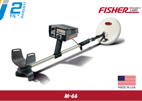Fisher M66Vana, Menhol, Buşakle ve Rögar Kapağı Tespit Dedektörü