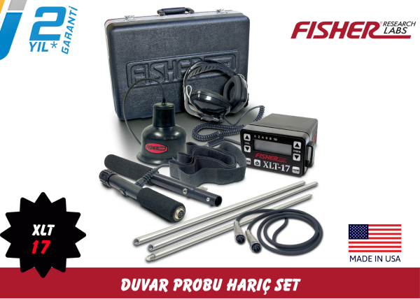 Fisher Xlt-17 Su Kaçak Tespit Cihazı (Duvar Probu Hariç)