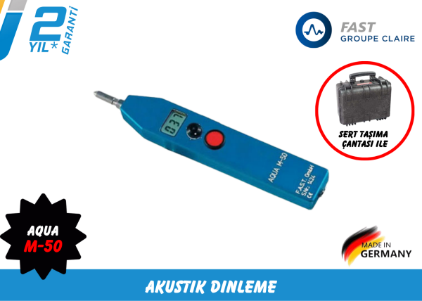 Fast Aqua M50 Su Kaçak Tespit Cihazı Set-1