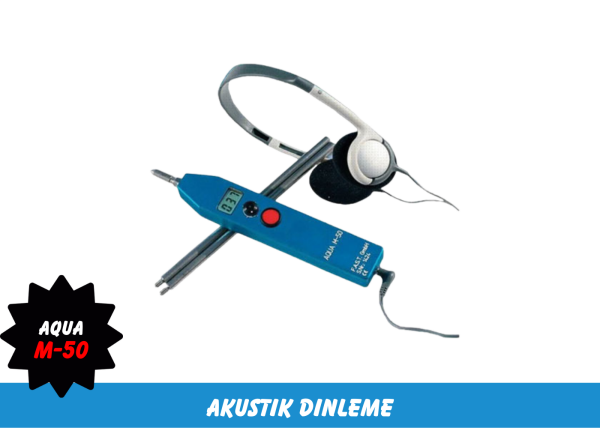 Fast Aqua M50 Su Kaçak Tespit Cihazı Set-1