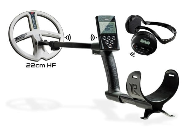 XP DEUS Metal Dedektör - Ana Kontrol Ünitesi WS4 Kulaklık 22cm HF Başlık ile