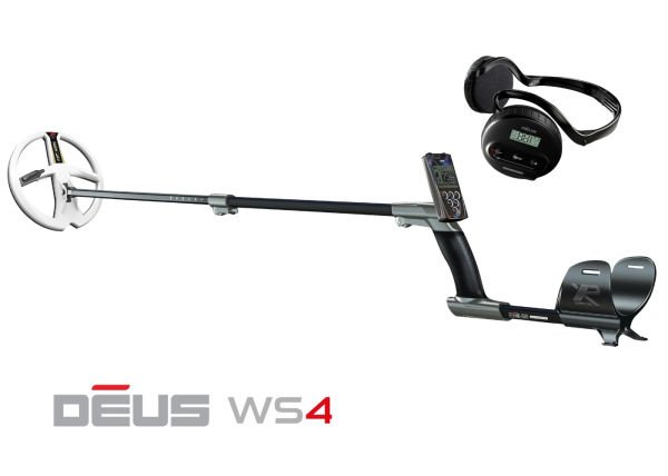 XP DEUS Metal Dedektör - Ana Kontrol Ünitesi WS4 Kulaklık 22cm HF Başlık ile