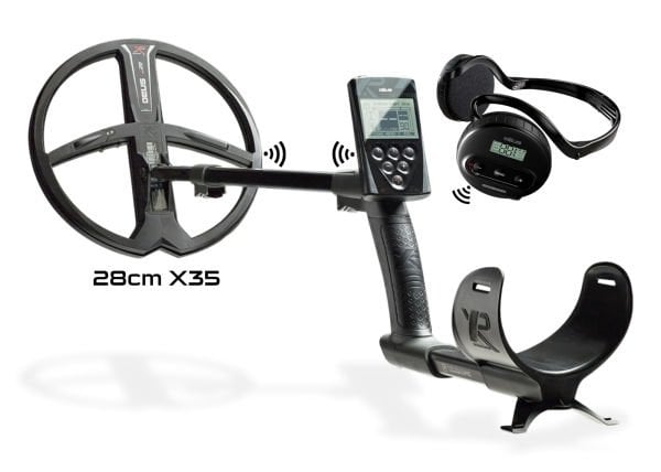 XP DEUS Metal Dedektör - Ana Kontrol Ünitesi WS4 Kulaklık 28cm X35 Başlık ile