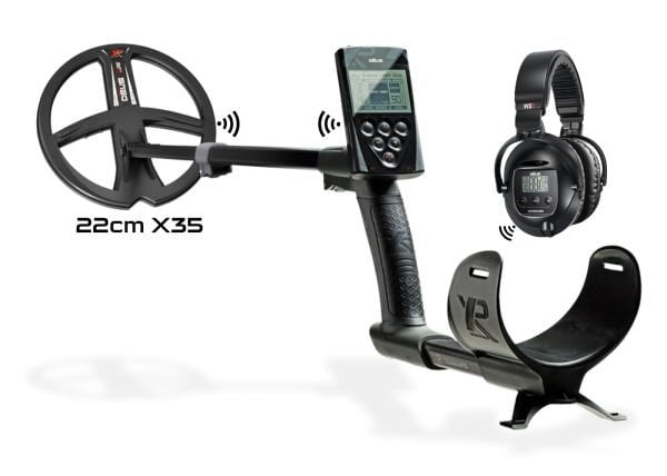 XP DEUS Metal Dedektör - Ana Kontrol Ünitesi WS5 Kulaklık 22cm X35 Başlık ile