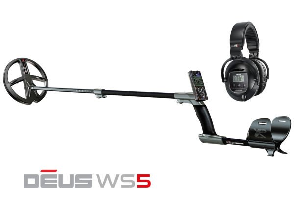 XP DEUS Metal Dedektör - Ana Kontrol Ünitesi WS5 Kulaklık 22cm X35 Başlık ile