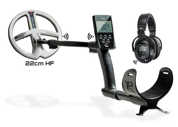 XP DEUS Metal Dedektör - Ana Kontrol Ünitesi WS5 Kulaklık 22cm HF Başlık ile