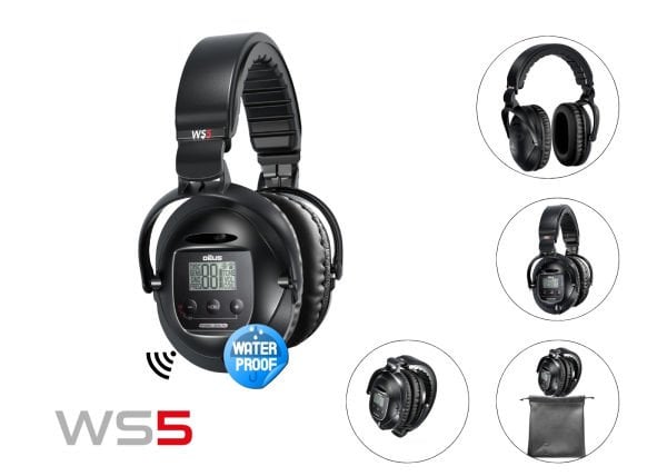 XP WS5 Master Dedektör (WS5 Kablosuz Kulaklık ve 34X28CM X35 Başlık ile)