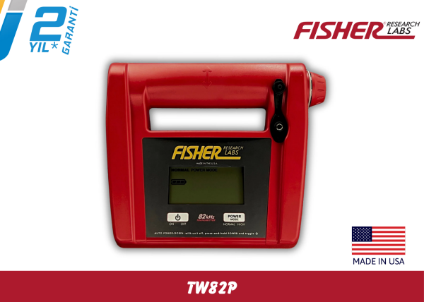 Fisher TW-82P Kablo ve Boru Tespit Dedektörü