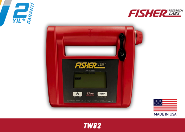 Fisher TW-82 Kablo ve Boru Tespit Dedektörü