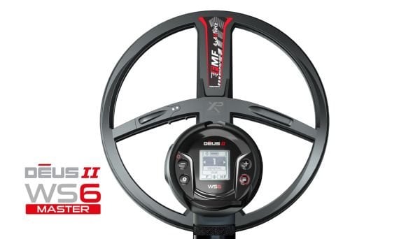 XP WS6 MASTER Metal Dedektör - WS6 Kablosuz Kulaklık 28cm FMF Başlık İle