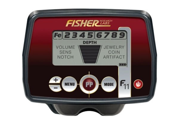 FISHER F11- 18cm Başlık ile Define Dedektörü
