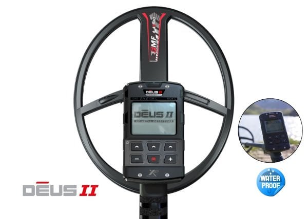 XP DEUS 2 Metal Dedektör Ana Kontrol Ünitesi WS6 Kablosuz Kulaklık 34x28cm FMF Başlık İle
