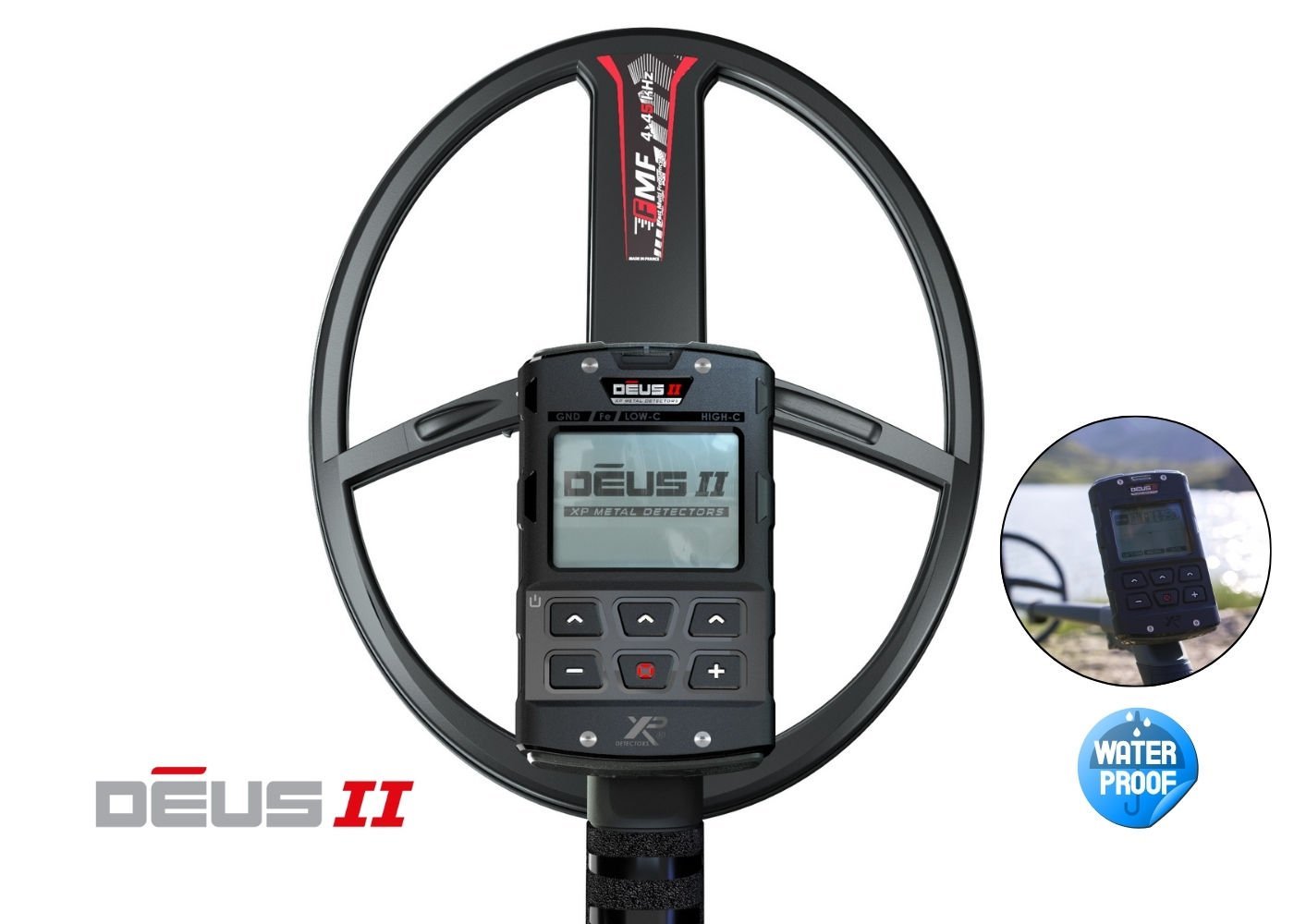 XP Deus 2 Dedektör (Ana Ünite ve 34X28CM FMF Başlık İle)