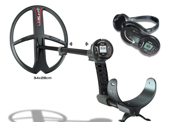 XP WS6 Master Dedektör (WS6 Kablosuz Kulaklık ve 34x28CM FMF Başlık İle)