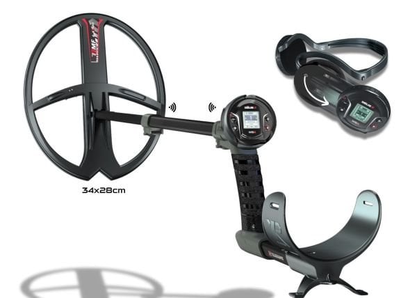 XP WS6 Master Dedektör (WS6 Kablosuz Kulaklık ve 34x28CM FMF Başlık İle)