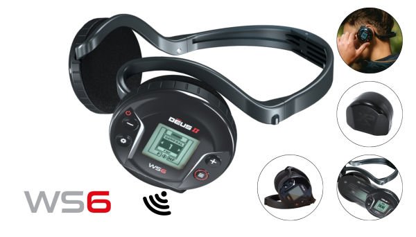 XP WS6 Master Metal Dedektör - WS6 Kablosuz Kulaklık 34x28cm FMF Başlık İle