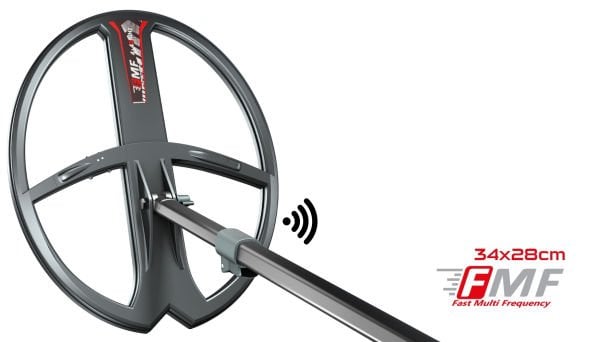 XP WS6 Master Metal Dedektör - WS6 Kablosuz Kulaklık 34x28cm FMF Başlık İle