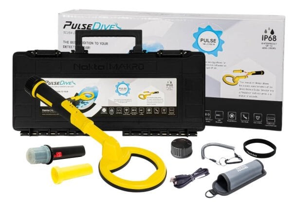 Nokta PulseDive Dalış Dedektörü 2'si 1 Arada Set