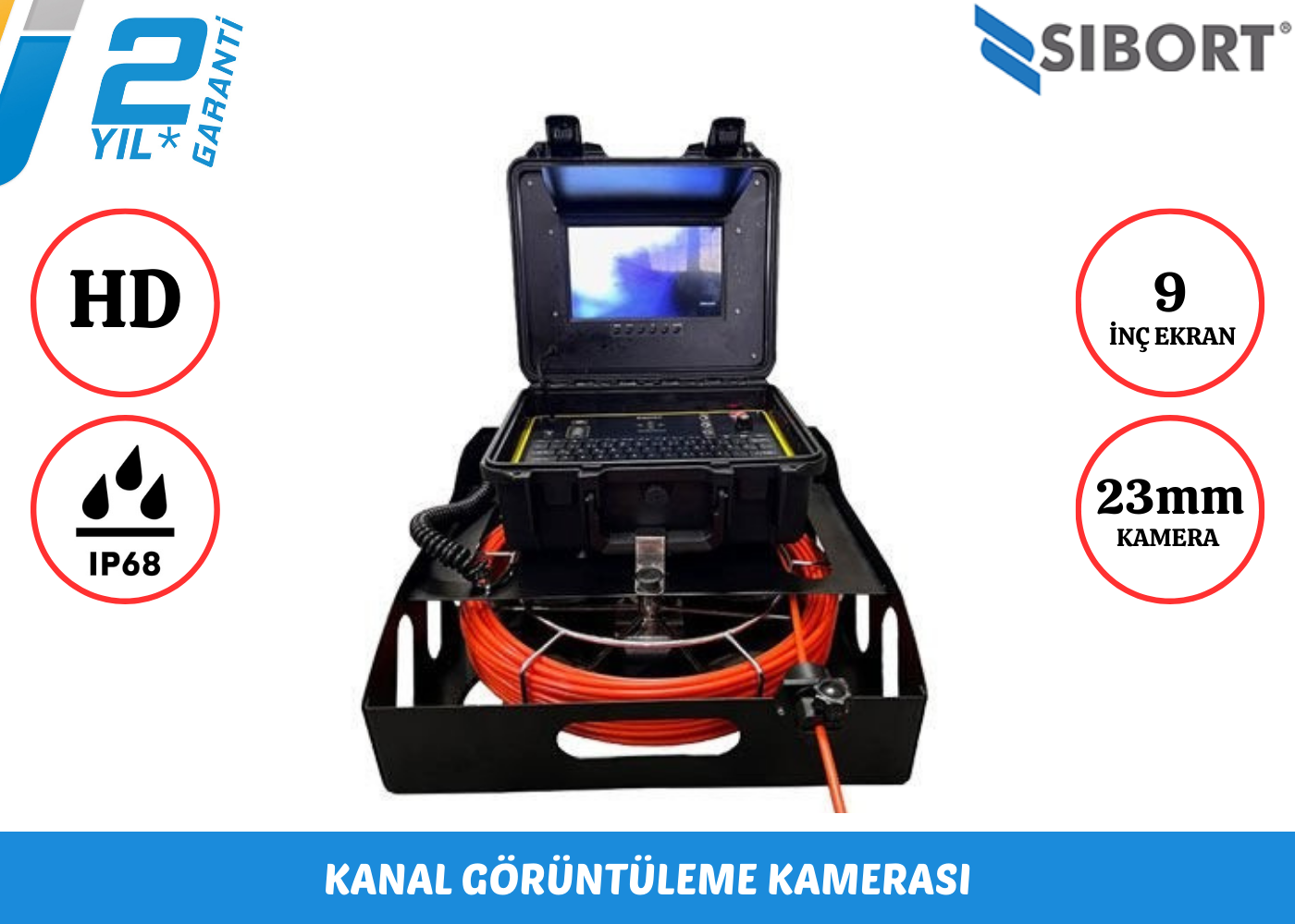 SİBORT SR-30 Kanal Görüntüleme Kamerası