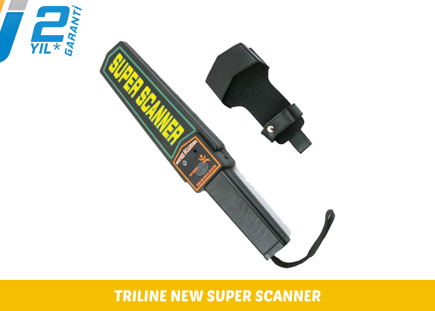 Triline Süper Scanner Metal Üst Arama El Dedektörü