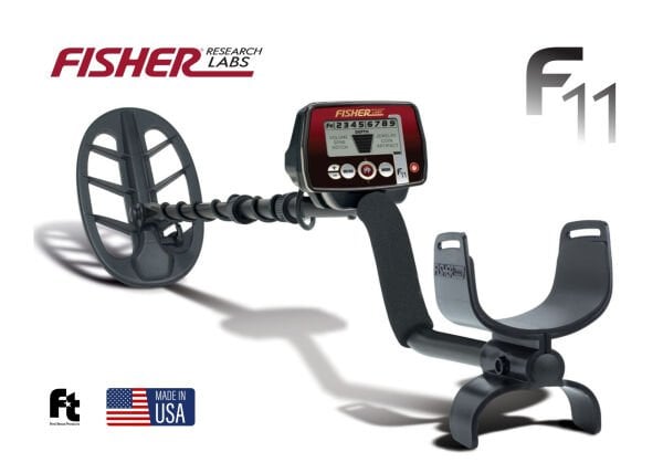 FISHER F11- 28cm DD Başlık ile Define Dedektörü