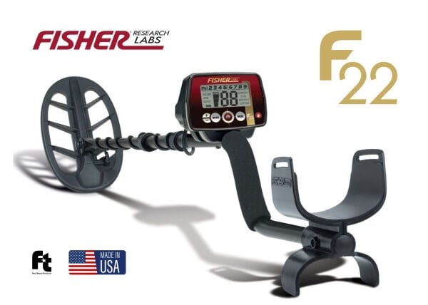 FISHER F22- 28cm DD Başlık ile Define Dedektörü