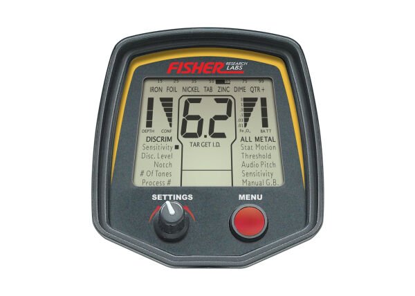 FISHER F75 BLACK- 28cm DD Başlık İle Define Dedektörü