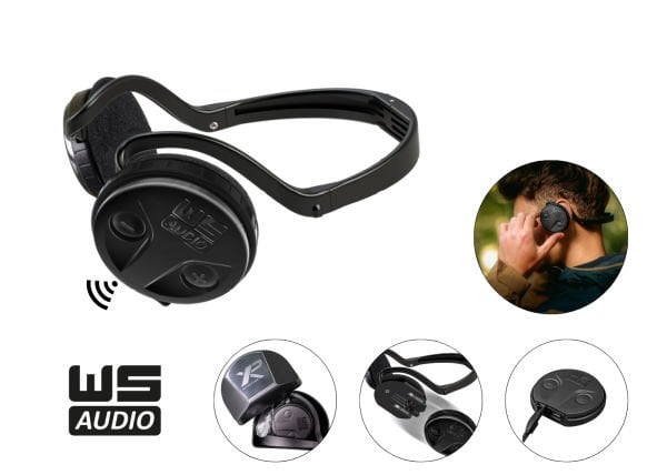 XP DEUS Metal Dedektör - Ana Kontrol Ünitesi WSA Kulaklık 22cm HF Başlık ile