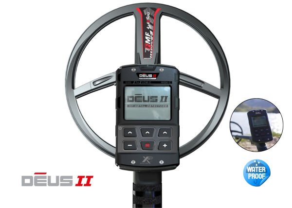 XP DEUS 2 Metal Dedektör - Ana Kontrol Ünitesi WSA2 Kablosuz Kulaklık 28cm FMF Başlık ile