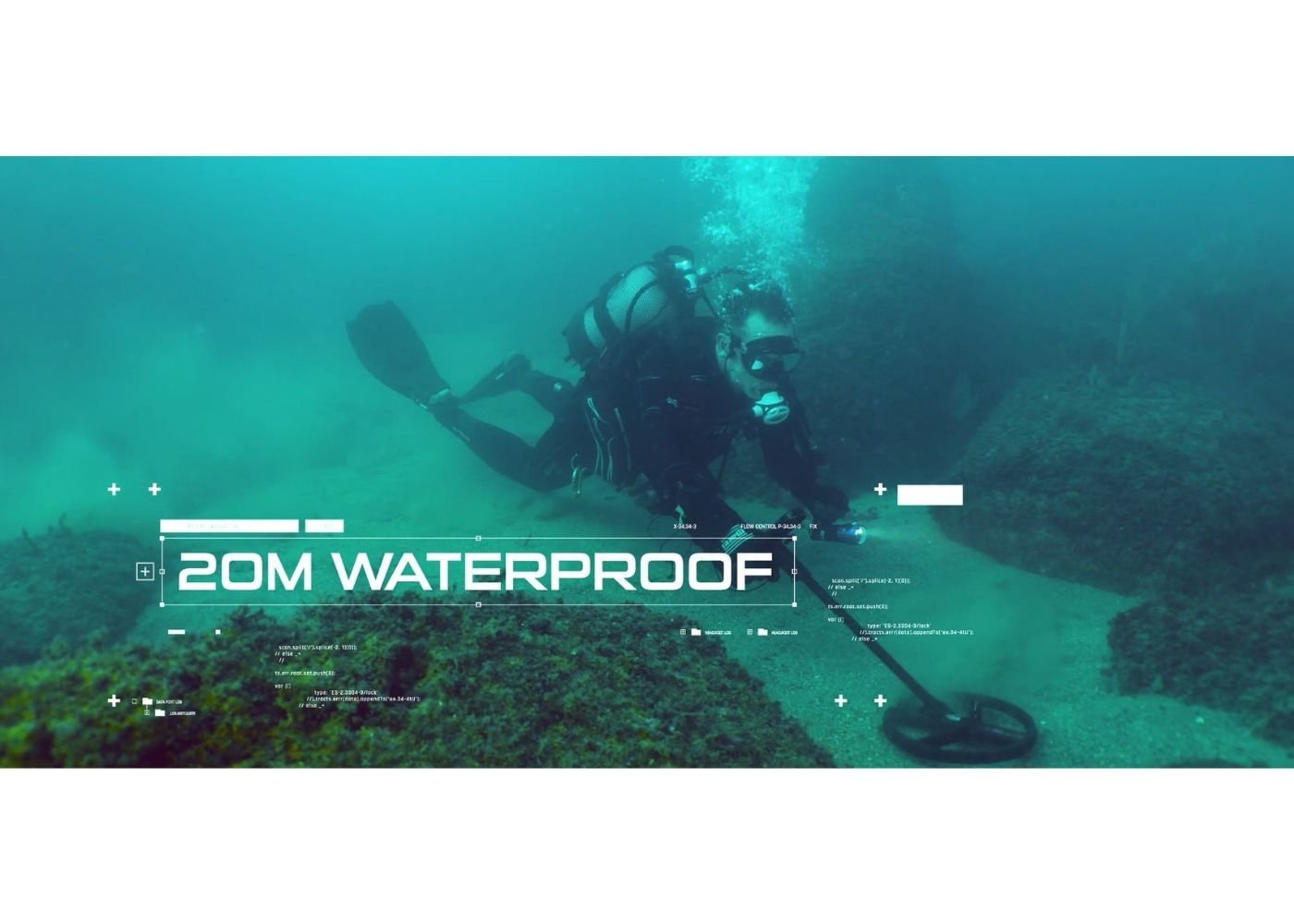 XP Deus 2 Dedektör (Ana Ünite, BH-01 Kemik İletimli Kulaklık ve 34X28CM FMF Başlık ile)