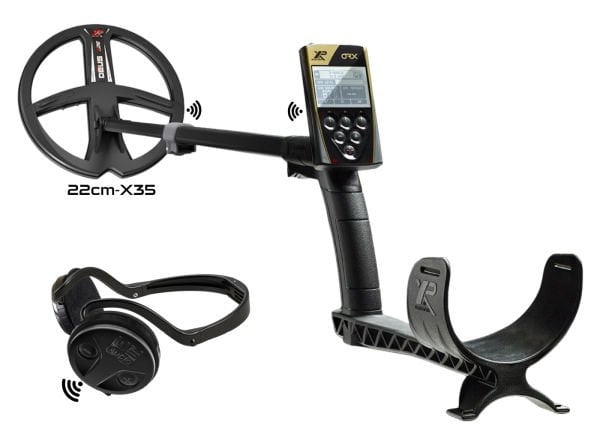 XP ORX Define Dedektör - Ana Kontrol Ünitesi WSA Kablosuz Kulaklık 22cm X35 Başlık ile