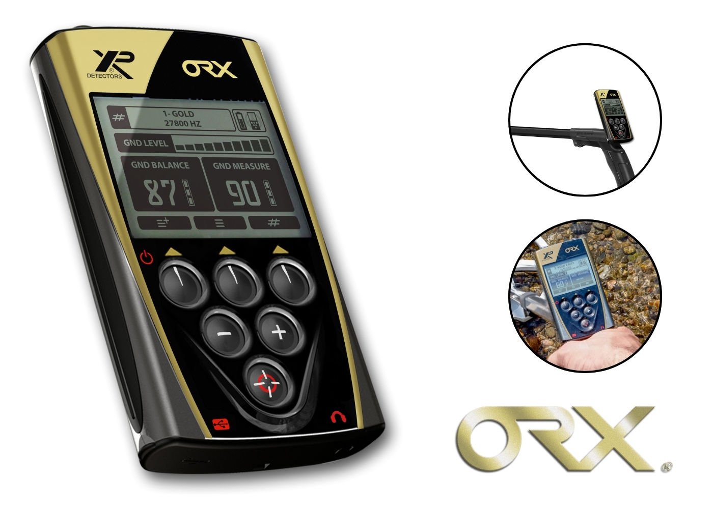 XP ORX Dedektör (Ana Ünite, WSA Kablosuz Kulaklık ve 22CM X35 Başlık İle)