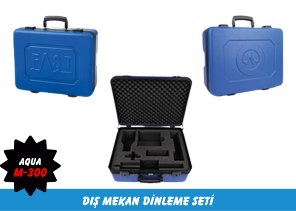 Fast Aqua M300 Su Kaçak Tespit Cihazı (Dış Mekan Dinleme Seti)