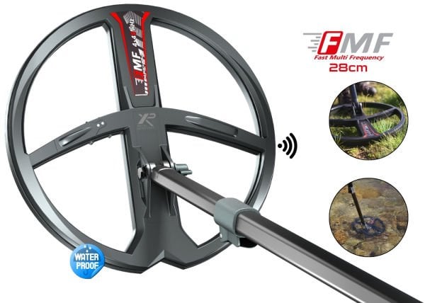 XP DEUS 2 Metal Dedektör - Ana Kontrol Ünitesi FX03 Kulaklık ve Ara Kablo 28cm FMF Başlık ile
