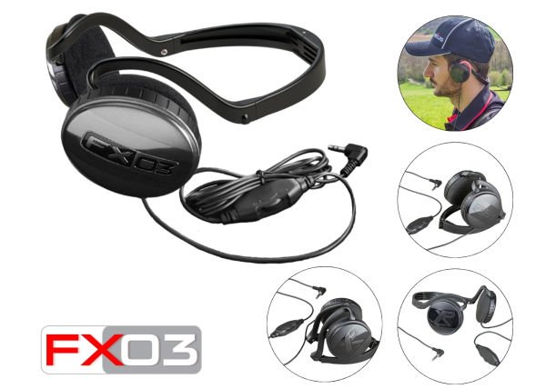 XP DEUS Metal Dedektör - Ana Kontrol Ünitesi FX03 Kablolu Kulaklık 28cm X35 Başlık ile