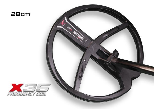 XP DEUS Metal Dedektör - Ana Kontrol Ünitesi FX03 Kablolu Kulaklık 28cm X35 Başlık ile