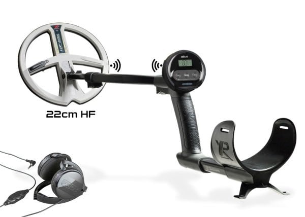 XP WS4 MASTER Metal Dedektör - WS4 Kulaklık FX03 Kablolu kulaklık 22cm HF Başlık ile