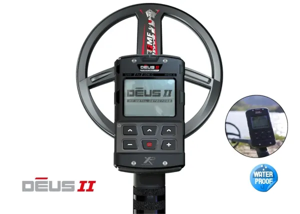 XP Deus 2 Dedektör (Ana Ünite, BH-01 Kemik İletimli Kulaklık ve 22CM FMF Başlık ile)