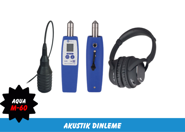 Fast Aqua M60 Su Kaçak Tespit Cihazı Set-2