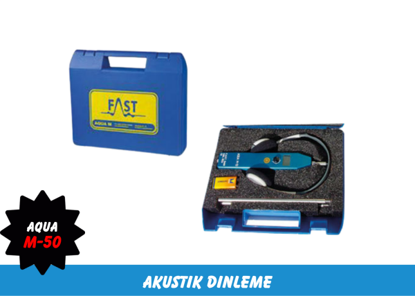 Fast Aqua M50 Su Kaçak Tespit Cihazı Set-2