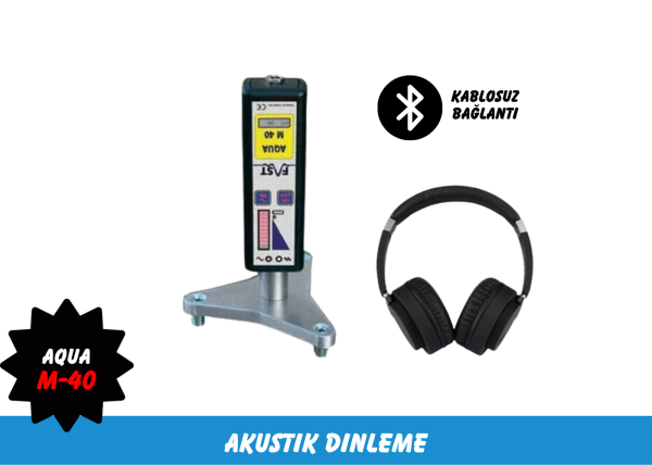 Fast Aqua M40 Su Kaçak Tespit Cihazı Set-2